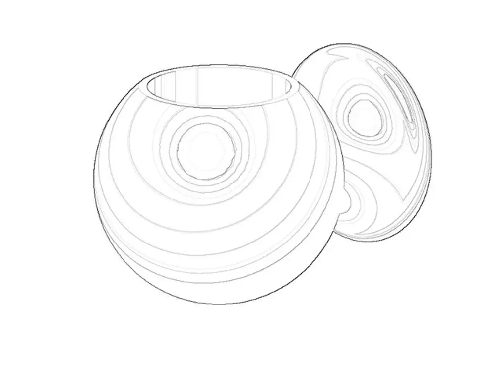 DORNBRACHT Kugelgelenk für Luftsprudler Bidet ERSATZTEILE 092140020 32 x 35 x 46,5 mm Messing gebürstet (23kt Gold), 092140020-28 Galeriebild 1